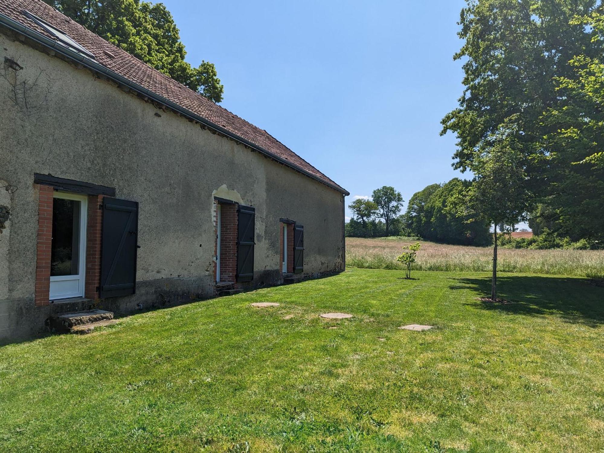 Grande Ferme Renovee Avec Jardin Et Loisirs A Proximite - Fr-1-591-155 Villa Pouligny-Notre-Dame ภายนอก รูปภาพ